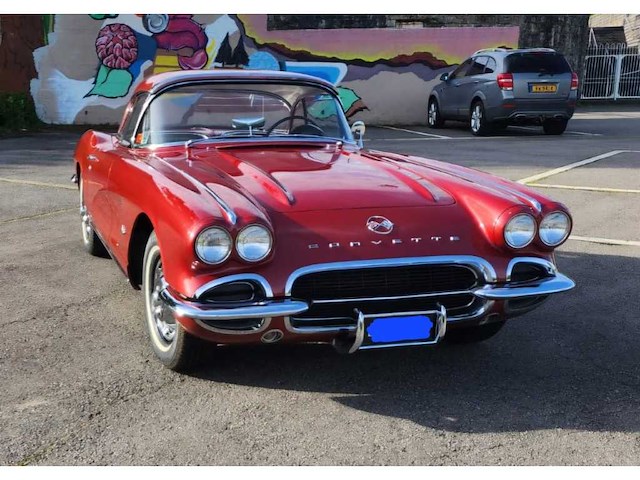 1961 chevrolet corvette c1 vintage auto's > 15 - afbeelding 19 van  23