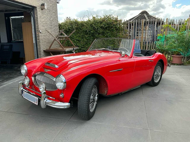 1962 austin healey 3000 tricarb oldtimer - afbeelding 1 van  28