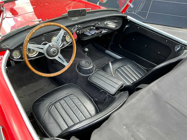 1962 austin healey 3000 tricarb oldtimer - afbeelding 9 van  28