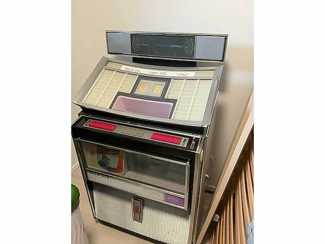 1962 rock ola capri 100 jukebox - afbeelding 1 van  5