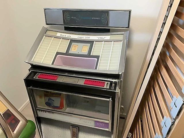 1962 rock ola capri 100 jukebox - afbeelding 5 van  5
