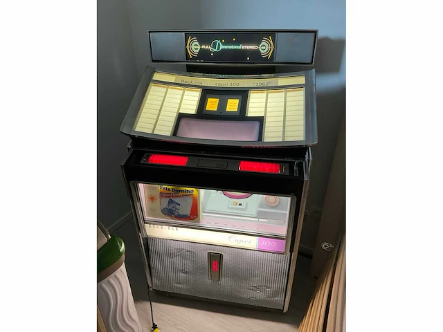 1962 rock ola capri 100 jukebox - afbeelding 1 van  11