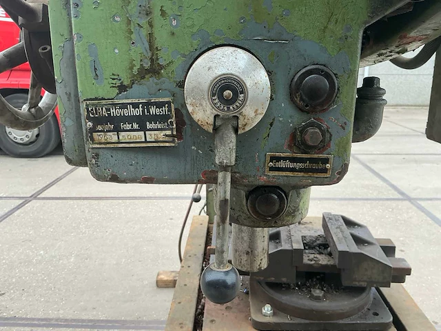 1963 elha industriële verticale boorfreesmachine - afbeelding 3 van  12