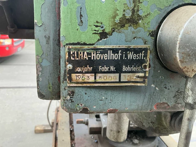 1963 elha industriële verticale boorfreesmachine - afbeelding 4 van  12