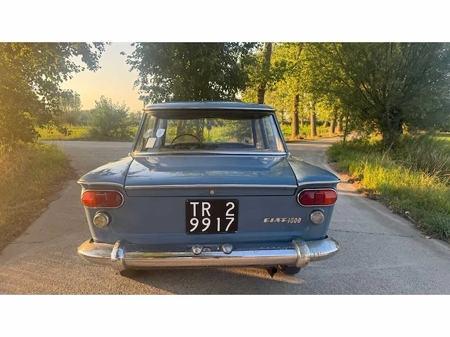 1963 fiat 1500 oldtimer - afbeelding 8 van  12