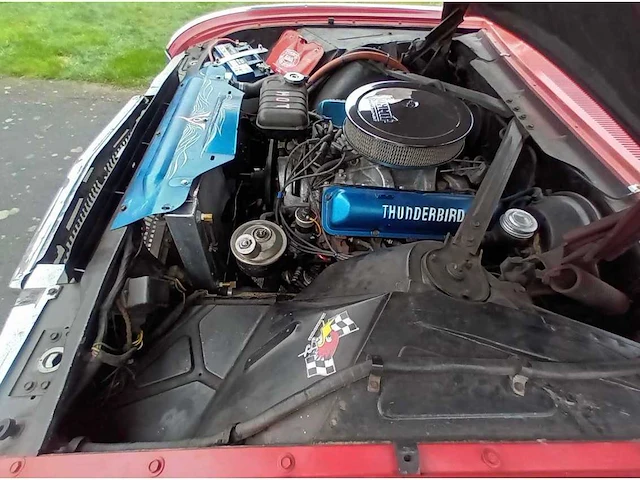 1963 ford transferable thunderbird - oldtimer - afbeelding 22 van  42