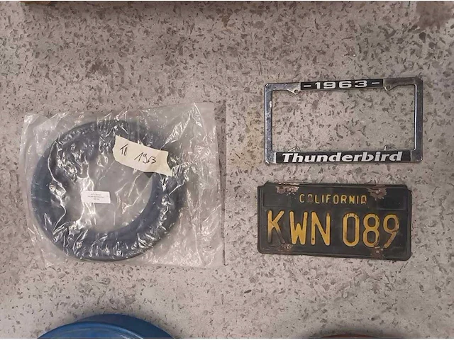 1963 ford transferable thunderbird - oldtimer - afbeelding 37 van  42