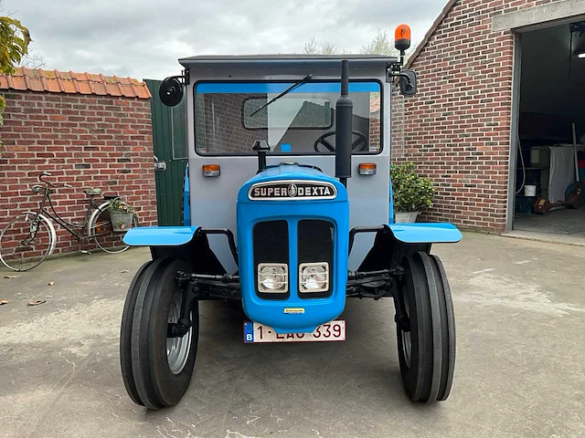1963 fordson super dexta autotrac pick-up oldtimer tractor - afbeelding 12 van  40