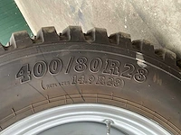 1963 fordson super dexta autotrac pick-up oldtimer tractor - afbeelding 26 van  40