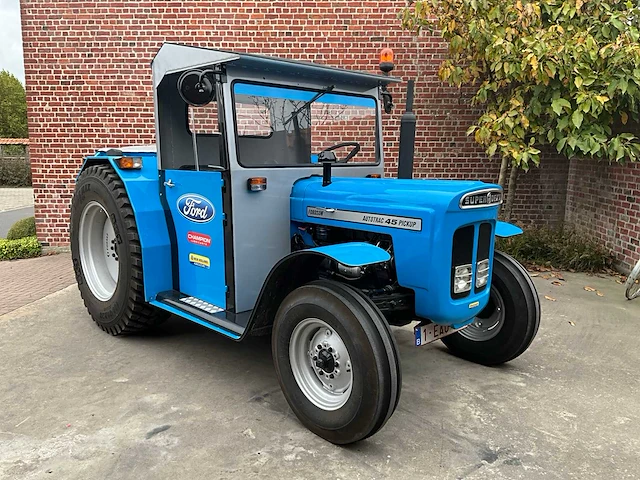 1963 fordson super dexta autotrac pick-up oldtimer tractor - afbeelding 23 van  40