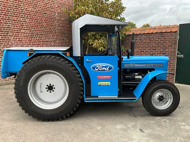 1963 fordson super dexta autotrac pick-up oldtimer tractor - afbeelding 34 van  40