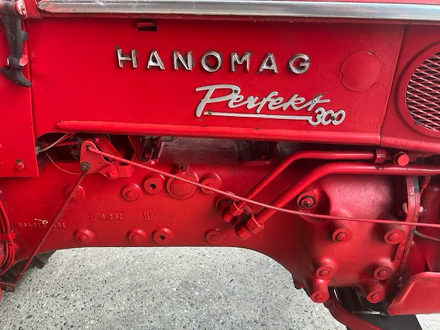 1963 hanomag perfekt 300 tractor - afbeelding 19 van  27