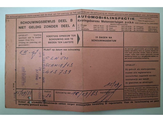 1963 scania l.75.34bdrt vrachtwagen - afbeelding 41 van  53