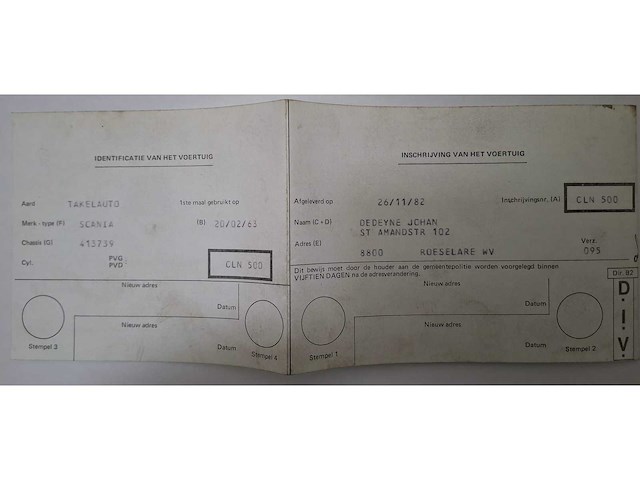 1963 scania l.75.34bdrt vrachtwagen - afbeelding 46 van  53