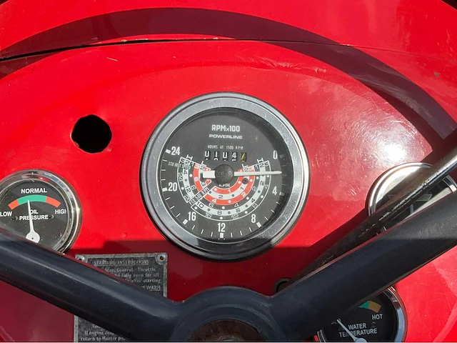 1964 massey ferguson oldtimer tractor - afbeelding 19 van  33