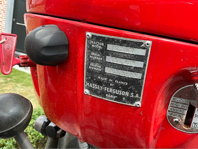 1964 massey ferguson oldtimer tractor - afbeelding 25 van  33