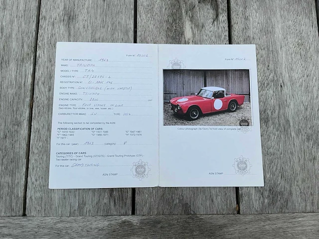 1964 triumph tr4 oldtimer - afbeelding 37 van  45