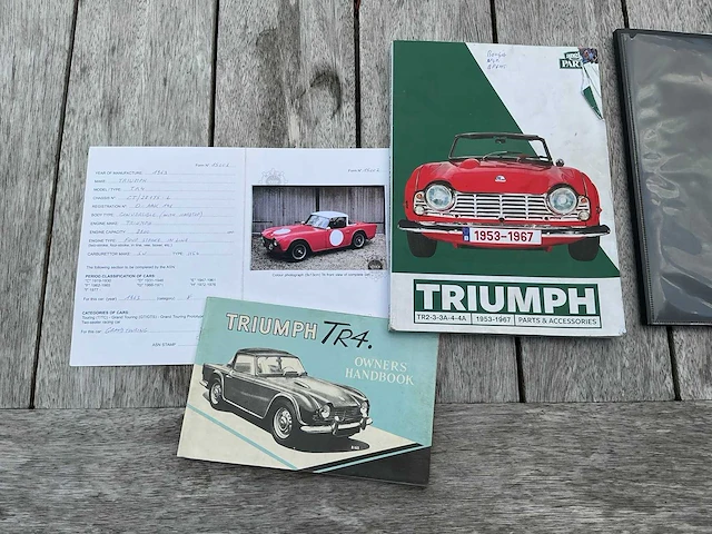 1964 triumph tr4 oldtimer - afbeelding 38 van  45