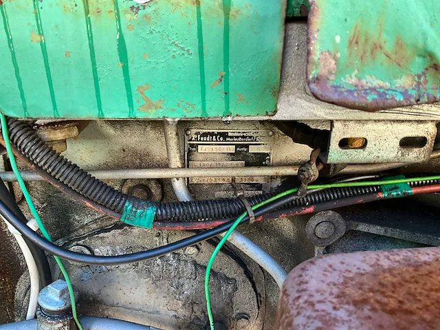 1965 fendt favorit 3 oldtimer tractor - afbeelding 10 van  22
