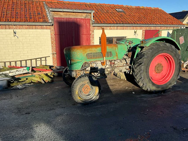 1965 fendt favorit 3 oldtimer tractor - afbeelding 16 van  22