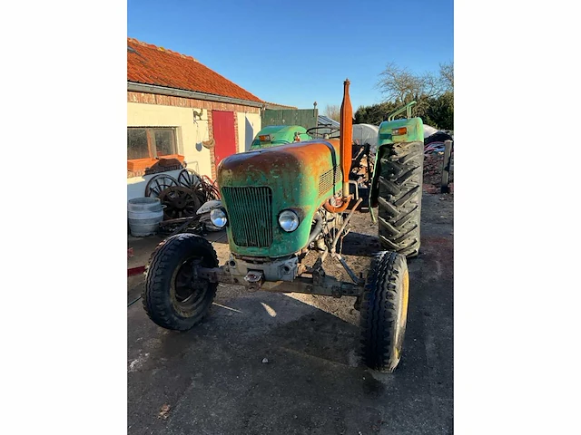 1965 fendt favorit 3 oldtimer tractor - afbeelding 21 van  22
