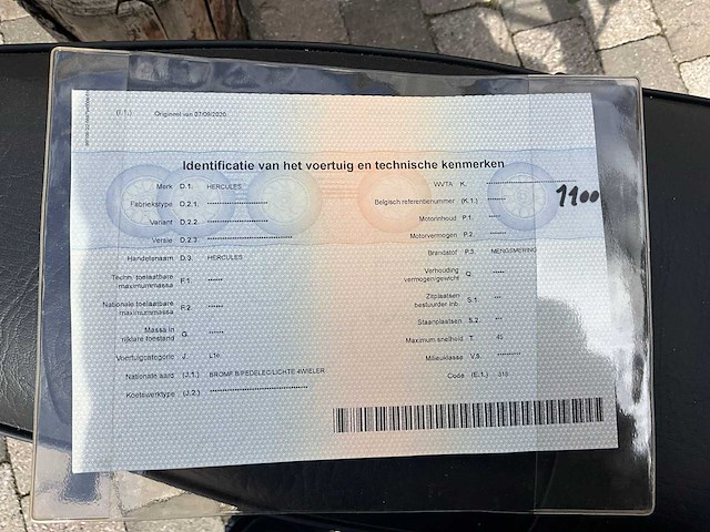 1965 hercules 220 ktf - afbeelding 11 van  19