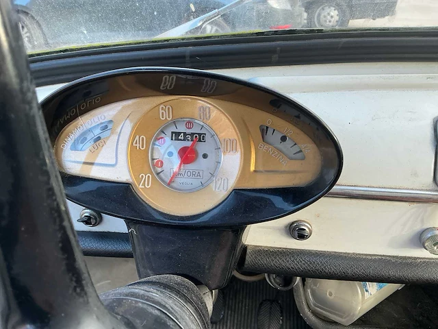 1966 autobianchi bianchina panoramica oldtimer - afbeelding 20 van  67