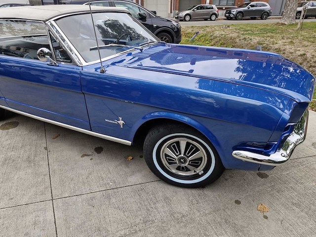 1966 ford mustang cabrio - afbeelding 3 van  38