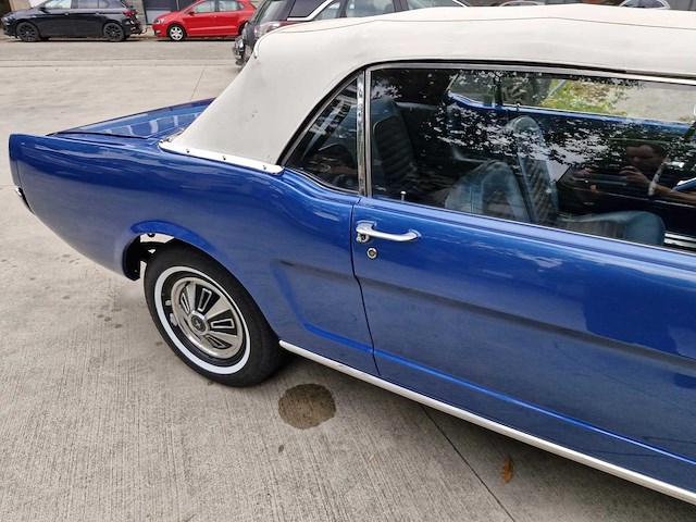 1966 ford mustang cabrio - afbeelding 5 van  38