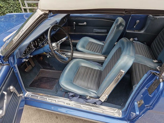 1966 ford mustang cabrio - afbeelding 8 van  38
