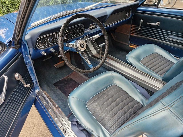 1966 ford mustang cabrio - afbeelding 9 van  38