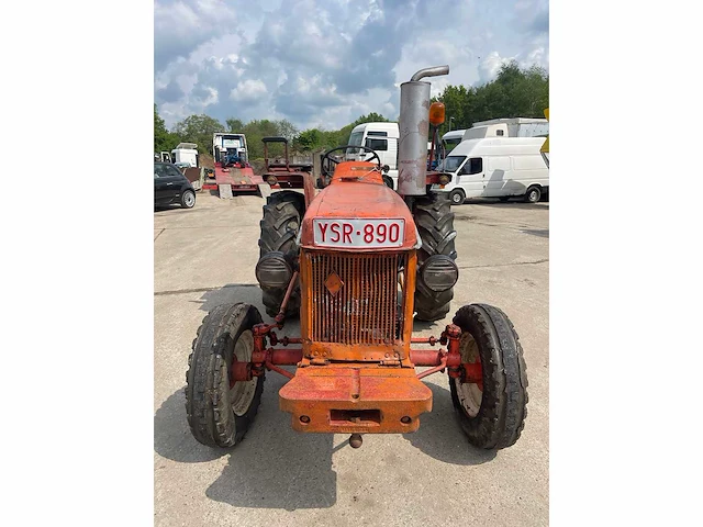 1966 renault super 7 oldtimer tractor - afbeelding 2 van  8