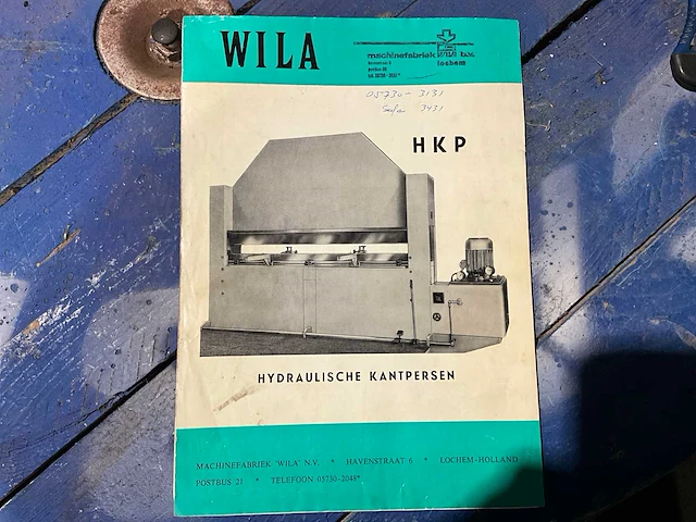 1966 wila hkp 100/25 kantbank plooibank - afbeelding 14 van  14