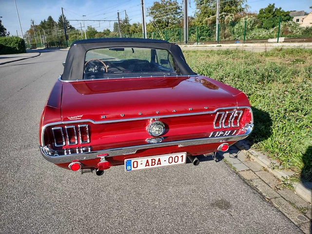 1967 ford mustang v8 cabrio - afbeelding 2 van  21