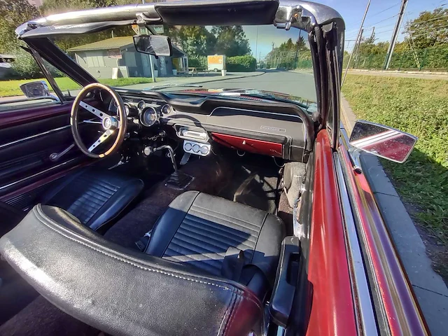 1967 ford mustang v8 cabrio - afbeelding 6 van  21