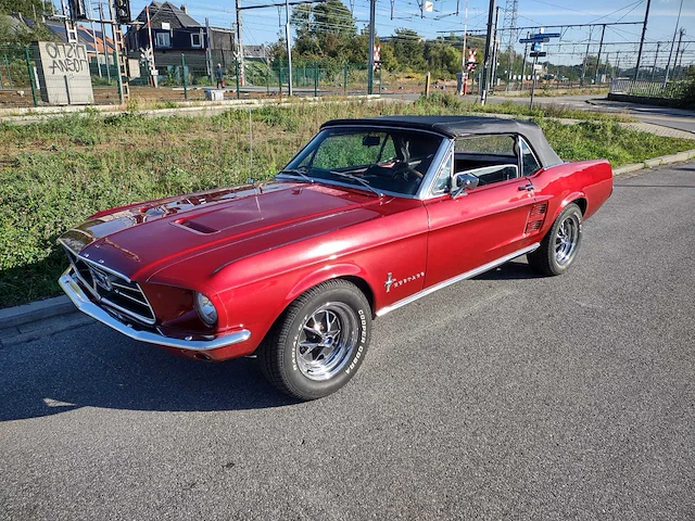 1967 ford mustang v8 cabrio - afbeelding 12 van  21