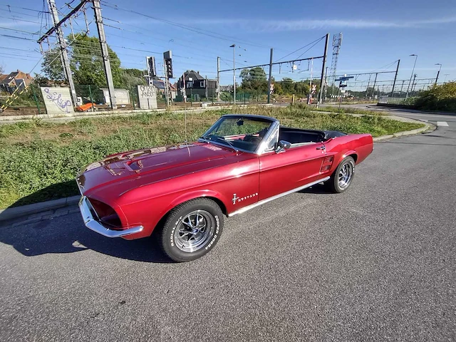 1967 ford mustang v8 cabrio - afbeelding 16 van  21