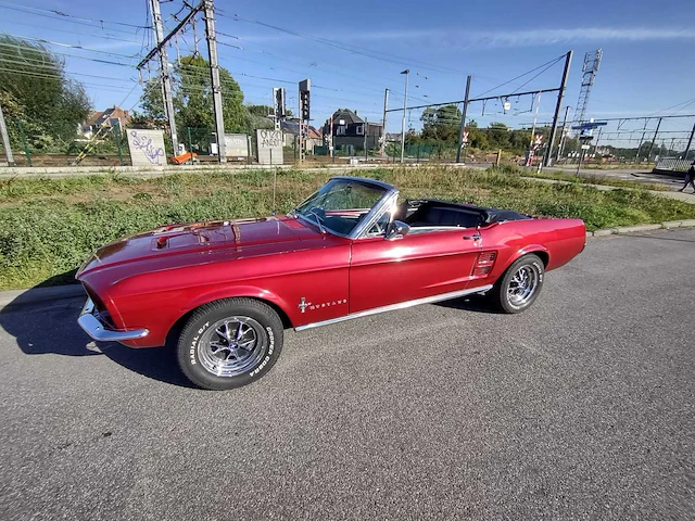 1967 ford mustang v8 cabrio - afbeelding 17 van  21
