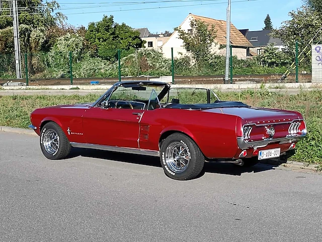 1967 ford mustang v8 cabrio - afbeelding 19 van  21