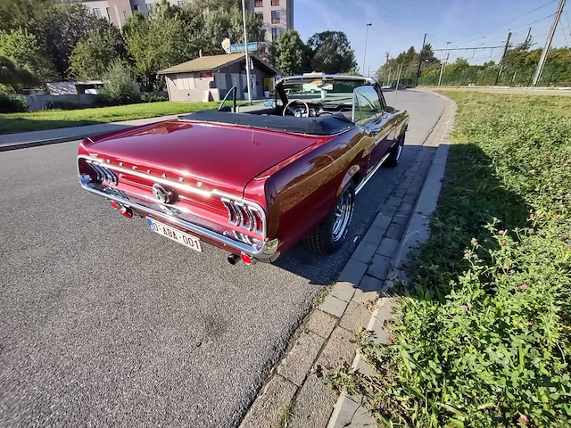 1967 ford mustang v8 cabrio - afbeelding 20 van  21