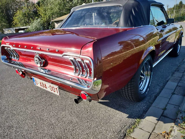 1967 ford mustang v8 cabrio - afbeelding 21 van  21