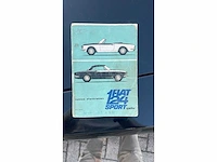 1968 fiat 124 sport oldtimer - afbeelding 10 van  19