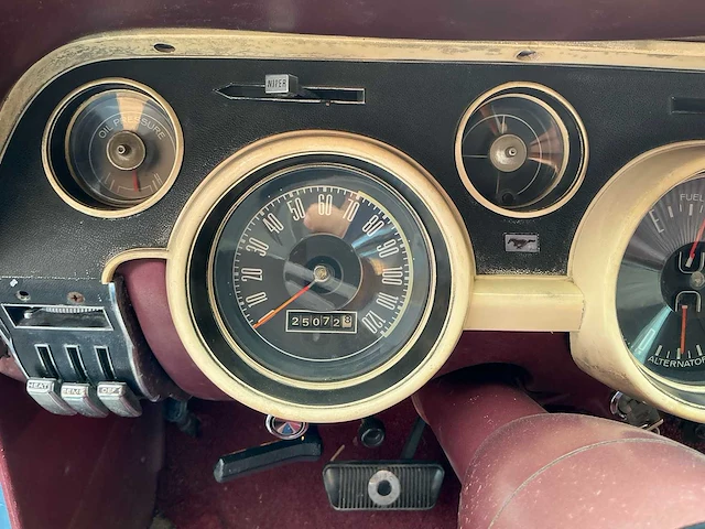 1968 ford mustang v8 4.7l cabrio oldtimer - afbeelding 17 van  76