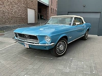 1968 ford mustang v8 4.7l cabrio oldtimer - afbeelding 1 van  76