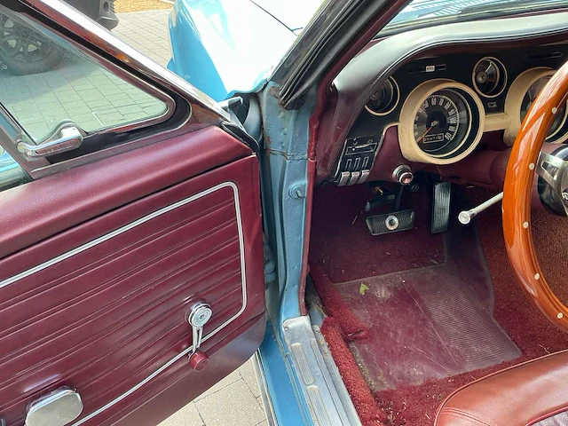 1968 ford mustang v8 4.7l cabrio oldtimer - afbeelding 25 van  76
