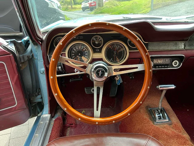 1968 ford mustang v8 4.7l cabrio oldtimer - afbeelding 29 van  76