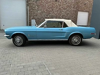 1968 ford mustang v8 4.7l cabrio oldtimer - afbeelding 2 van  76