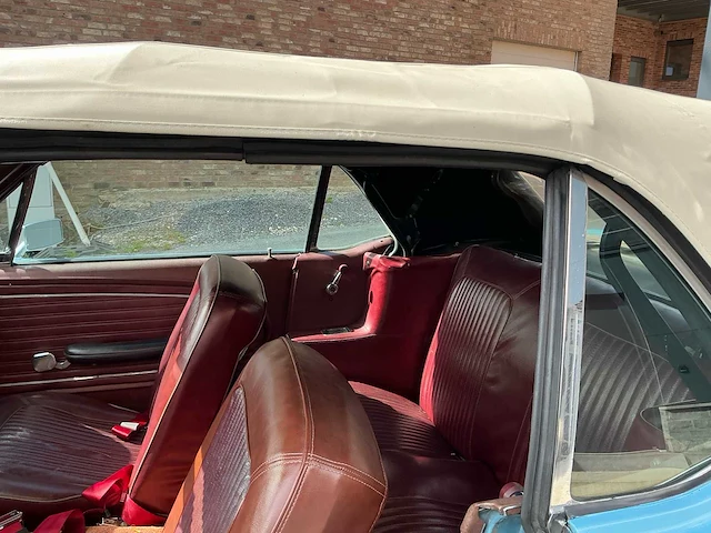 1968 ford mustang v8 4.7l cabrio oldtimer - afbeelding 33 van  76
