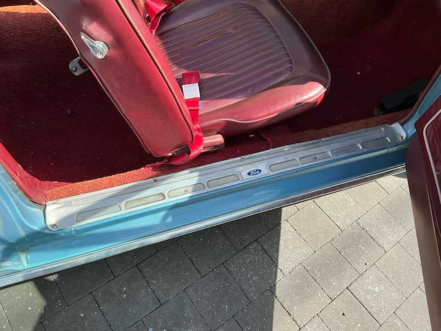 1968 ford mustang v8 4.7l cabrio oldtimer - afbeelding 62 van  76