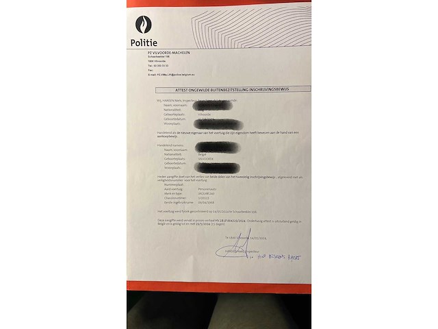 1968 jaguar 240 oldtimer - afbeelding 39 van  44